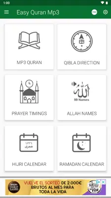 Easy Quran Mp3 android App screenshot 0