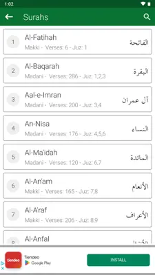 Easy Quran Mp3 android App screenshot 2